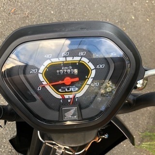 クロスカブ CC110 黄色 屋根付き保管 程度良好