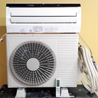 ☆日立 ルームエアコン RAS-Z40D2 白くまくん 約14畳 単相200V 2014年