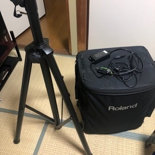 ☆訳あり☆Roland☆ステレオ☆ポータブルアンプ☆BA-330☆ケース付き