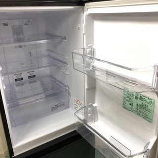 配達無料＊極美品＊三菱 2017年製 人気のお洒落なブラック！大きめの146L＊