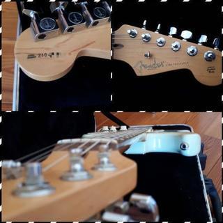 エレキギター fender usa アメスタ ストラト 稀少色 美品！  