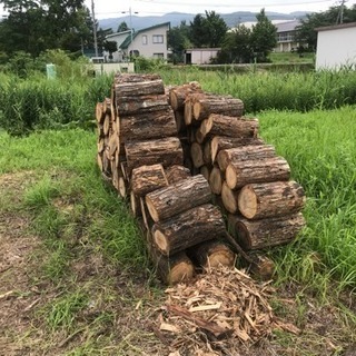 薪、玉切り済みナラ