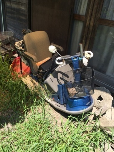 完全なるジャンク品 電動三輪車
