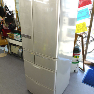 SHARP / シャープ 440L 冷蔵庫 2012年 SJ-XF44W 自動製氷機能付き