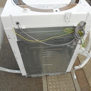 2011年製 シャープ SHARP 7kg洗濯乾燥機 ES-A70E7 穴なし槽/Ag+イオン 