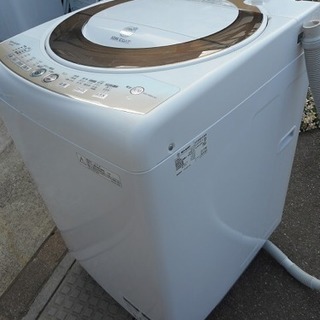 生活家電 2011年製 シャープ SHARP 7kg洗濯乾燥機 ES-A70E7 穴なし槽/