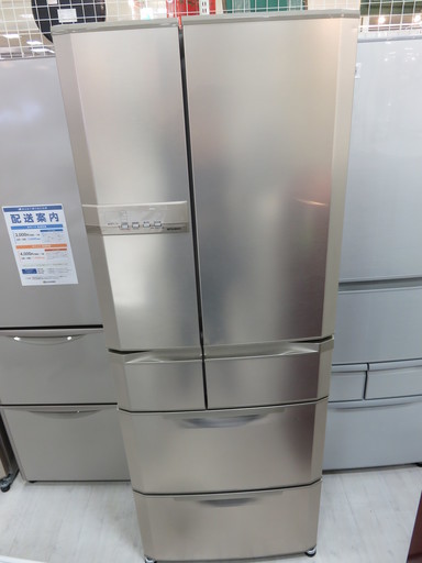 取りに来れる方限定！2010年製MITSUBISHIの6ドア冷蔵庫です！