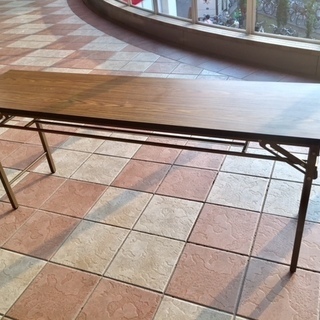 山善会議テーブル　折りたたみテーブル