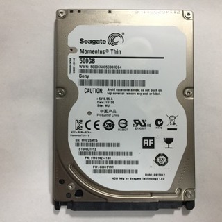 Seagate製 薄型 7mm厚 2.5インチ HDD 500G...