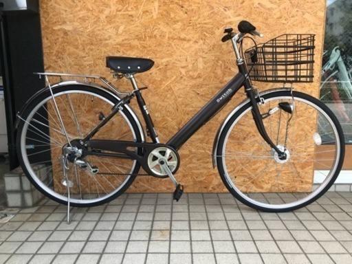自転車 リアホイル 27 6速
