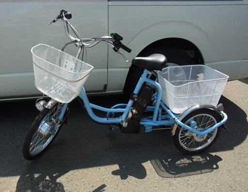 南12条店 ミムゴ アシらくチャーリー 電動アシスト 三輪自転車 フロント20インチ／リア16インチ