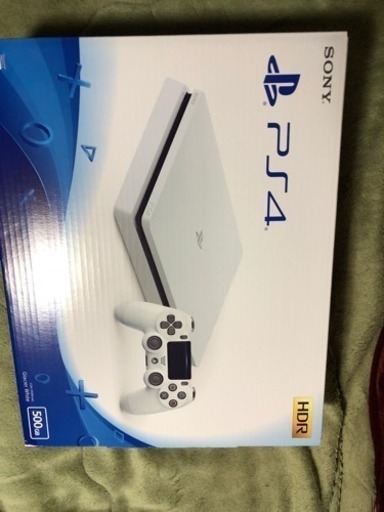 PS4 500G ホワイト 新品未開封 金曜まで最終値下げ！