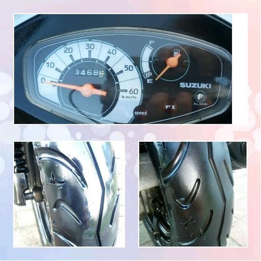 優れたエンジン。(スズキ) 。アドレスV50。バッテリーは新品です