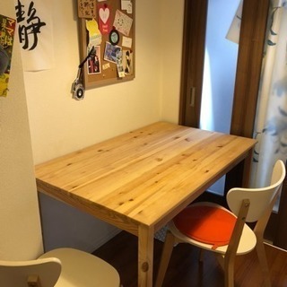 IKEAダイニングテーブル+椅子セット
