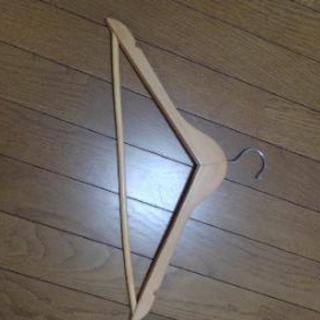 【商談中】木製　ハンガー　27本セット