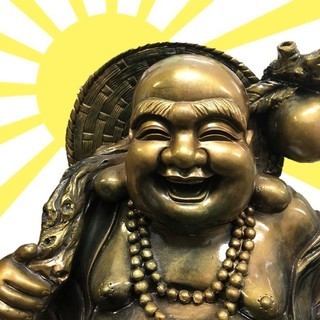 〈商談中〉縁起の良い置物【布袋様】