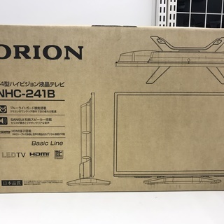 【安心の長期１年保障付】国内メーカーORIONの未使用品LED液晶テレビでございます