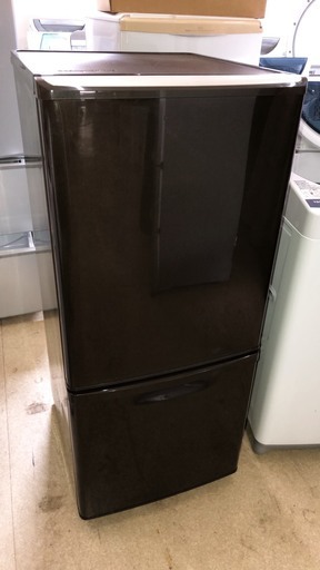2011年製　ブラウン　2ドア冷蔵庫　パナソニック