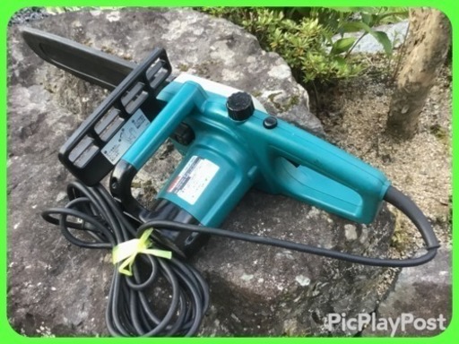 マキタ コード式 100V  50ｈｚ～60ｈｚ 電気チェーンソー 中古品