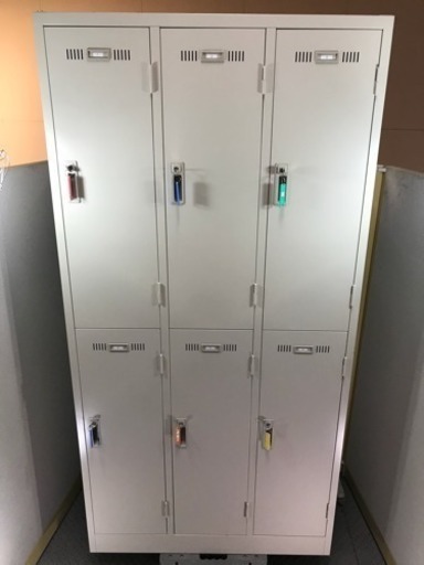 業務用 スチールロッカー 6人用