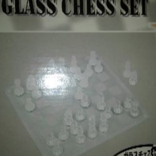 ガラス製　チェスセット