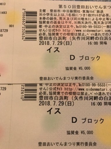 第50回豊田おいでんまつり 2枚