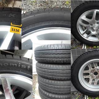 155/65R14　スズキ純正ホイール　残溝9割　軽自動車