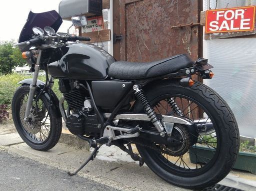 ホンダクラブマン250 カフェレーサー風カスタム ネトモト あまのホンダの中古あげます 譲ります ジモティーで不用品の処分