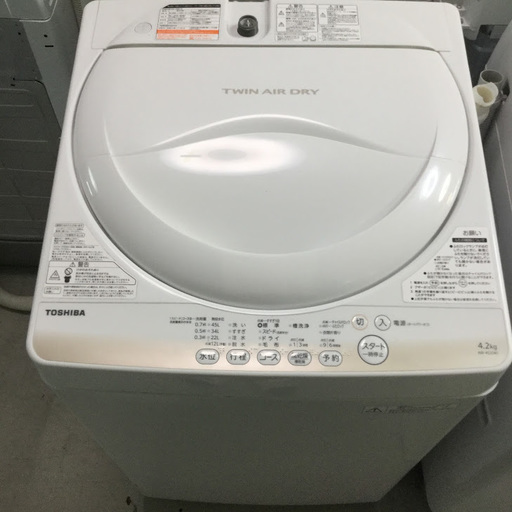 【送料無料・設置無料サービス有り】洗濯機 2015年製 TOSHIBA AW-4S2 中古