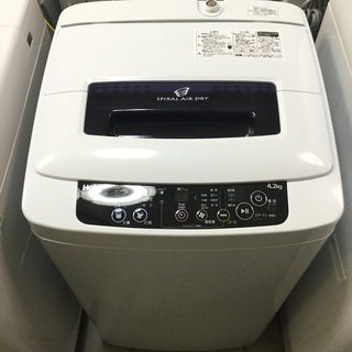 送料無料・設置無料サービス有り】洗濯機 2016年製 Haier JW-K42K 中古 ...