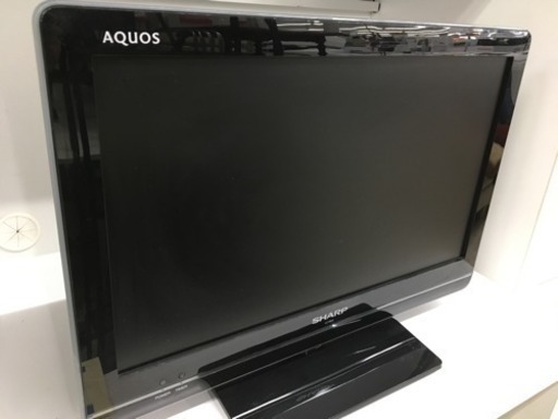 6ヶ月の安心保証付き シャープ小型液晶テレビ