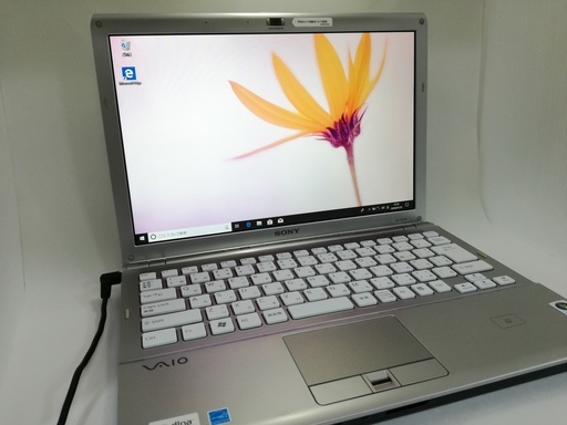 SONY VAIO type S シルバー・新品SSD 120GB・Core 2 Duo P8600・Microsoft Office 2016・最新Windows10・メモリ 2GB
