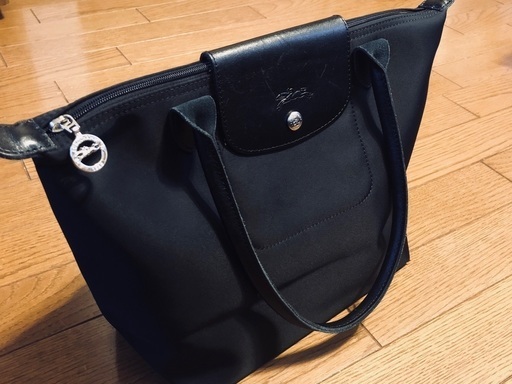 LONGCHAMP　ル・プリアージュ　ブラック　美品