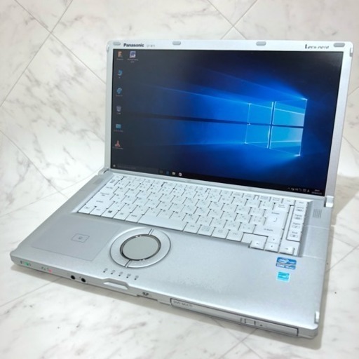 高速SSD Windows10搭載 中古良品 15.6インチ Panasonic CF-B11AWFCS 第3世代i5 4gb DVD 無線 office