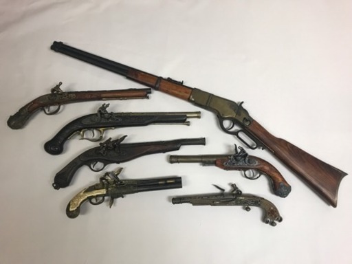 モデルガン ウィンチェスター 西洋銃 7丁セット レア！