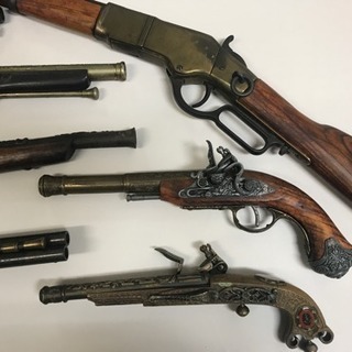 模型、プラモデル モデルガン ウィンチェスター 西洋銃 7丁セット レア！