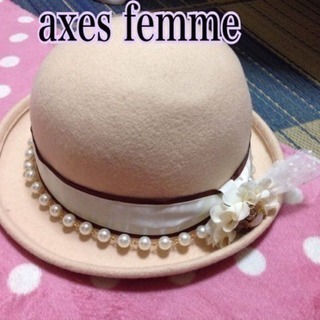 新品☆axes femme ハット☆最終出品