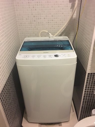 洗濯機 Haier 4.5kg - 2016年