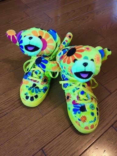 adidas jeremy scott ベアスニーカー