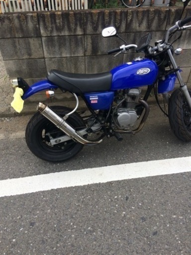 ブルーのエイプ50 保険、手帳付き18万から最終値下げ10万円