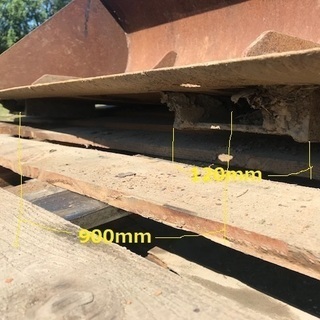 最終値下げ トラクター　パーツ　バケット　現物確認大歓迎