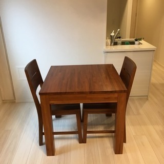 スキャンティークのダイニングテーブルセット