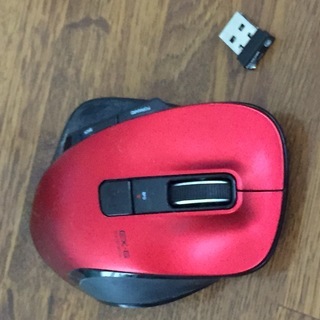 ELECOM EX-G 赤 USBブルートゥースマウス 