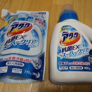 【商談中】花王 アタック 抗菌EX スーパークリアジェル つめか...
