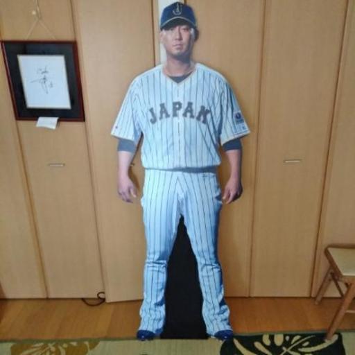 最終値下げ！！侍ジャパン　中田(巨人)等身大パネル