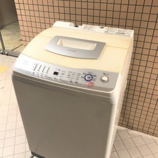 【動作保証有 送料無料】 MITSUBISHI 三菱 乾燥機付き 全自動洗濯機 MAW-D7XP 洗い7kg 乾燥4kg 目黒区 直接引き取り1000円引き