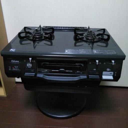 パロマ　ガスコンロ　美品　都市ガス