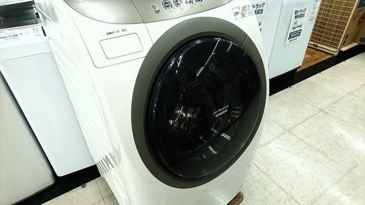 安心の6ヶ月保証！Panasonicのドラム式洗濯機 9.0kg 2010年製