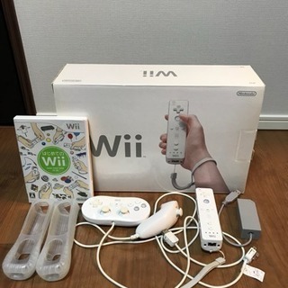 任天堂Wii コントローラー+ヌンチャク2個+有線LANアダプタ...