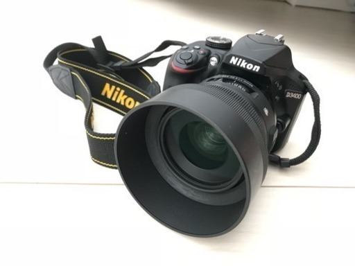 Nikon 一眼レフカメラ+レンズ3本等のセット 15万円相当 ※使用期間3ヶ月